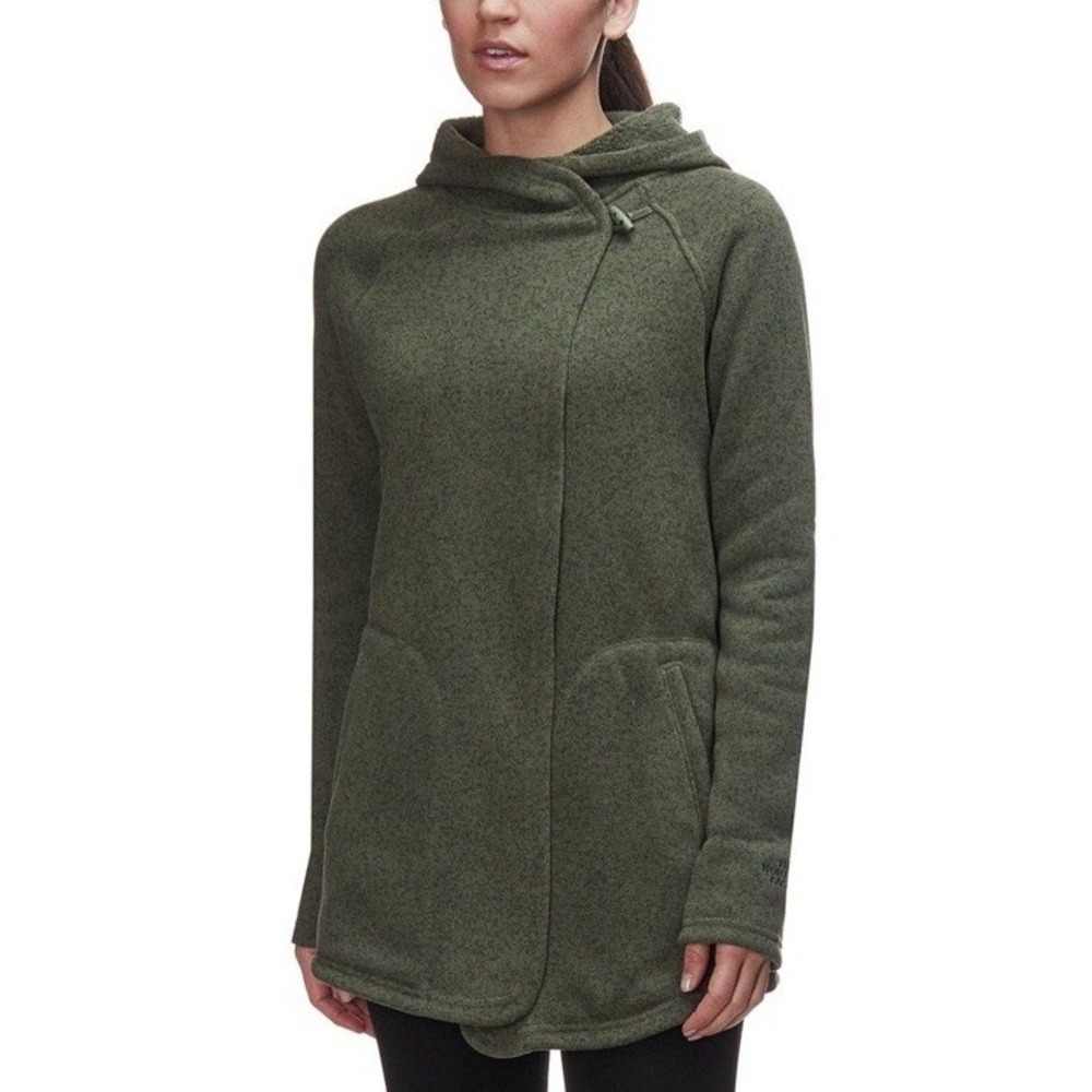 The North Face Crescent Wrap Women's Size‎ Large Green Hooded
